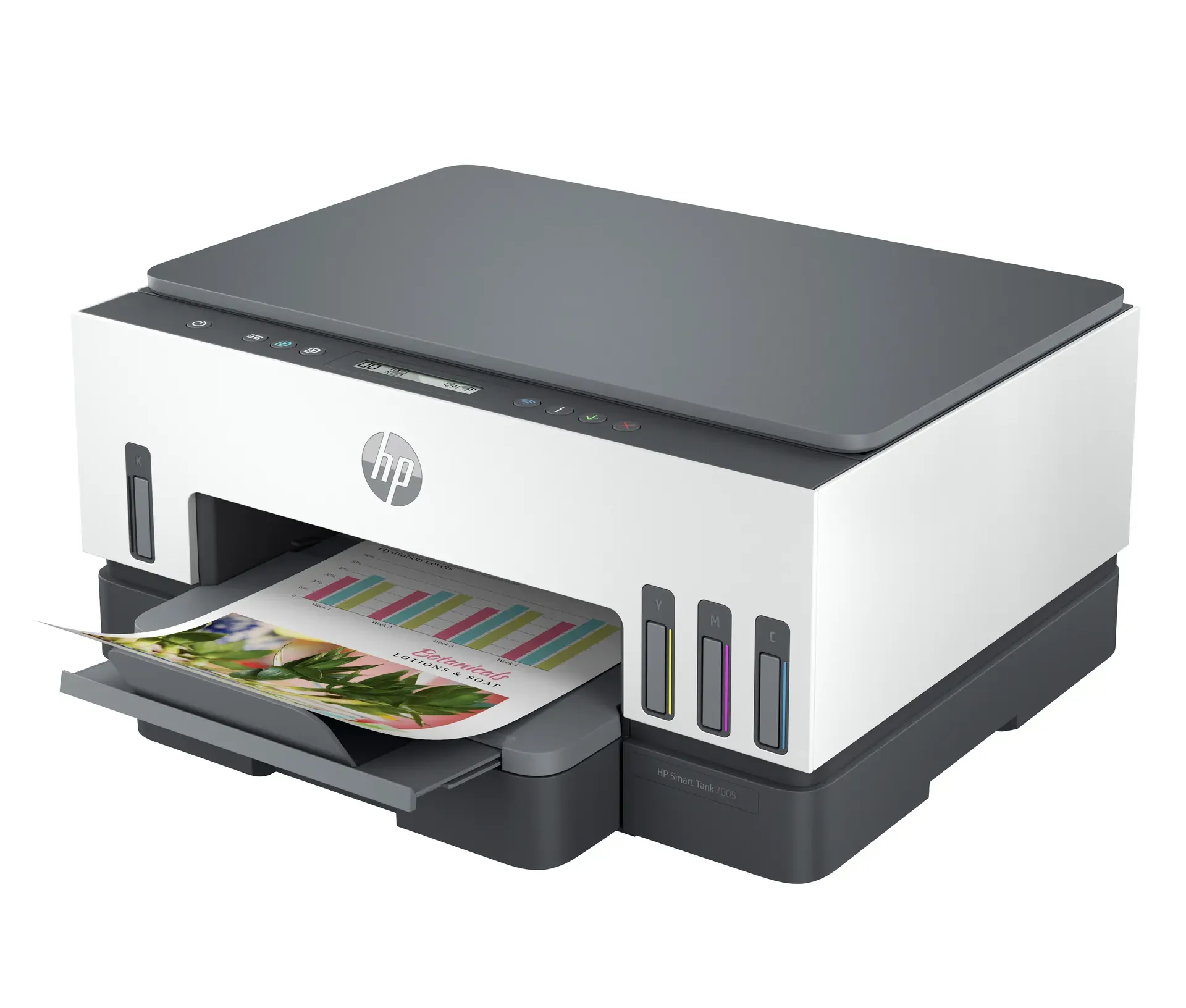 HP Smart Tank 7005 Wireless All-in-One Farbe Drucker, Beidseitiger Druck; Kopierer, Scanner – Bild 2