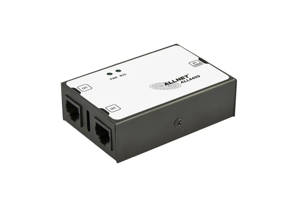 ALLNET MSR Sensor ALL4409 / PT1000-Temp-Interface im Gehäuse *schwarz* ALLNET MSR Sensor ALL4409 / PT1000-Temp-Interface im Gehäuse *schwarz*