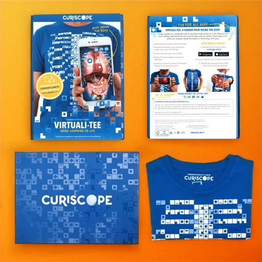 Curiscope MINT Virtuali-tee, Augmented Reality T-Shirt, Größe L für Erwachsene – Bild 7