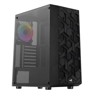 Aerocool Hive-G-BK-v3 Midi Tower Schwarz Aerocool Hive-G-BK-v3 Midi Tower Schwarz