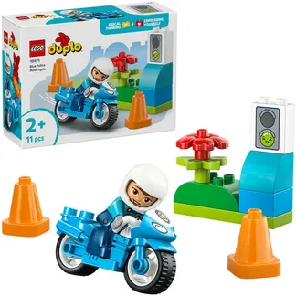 10471 DUPLO Town Blaues Polizeimotorrad, Konstruktionsspielzeug 10471 DUPLO Town Blaues Polizeimotorrad, Konstruktionsspielzeug