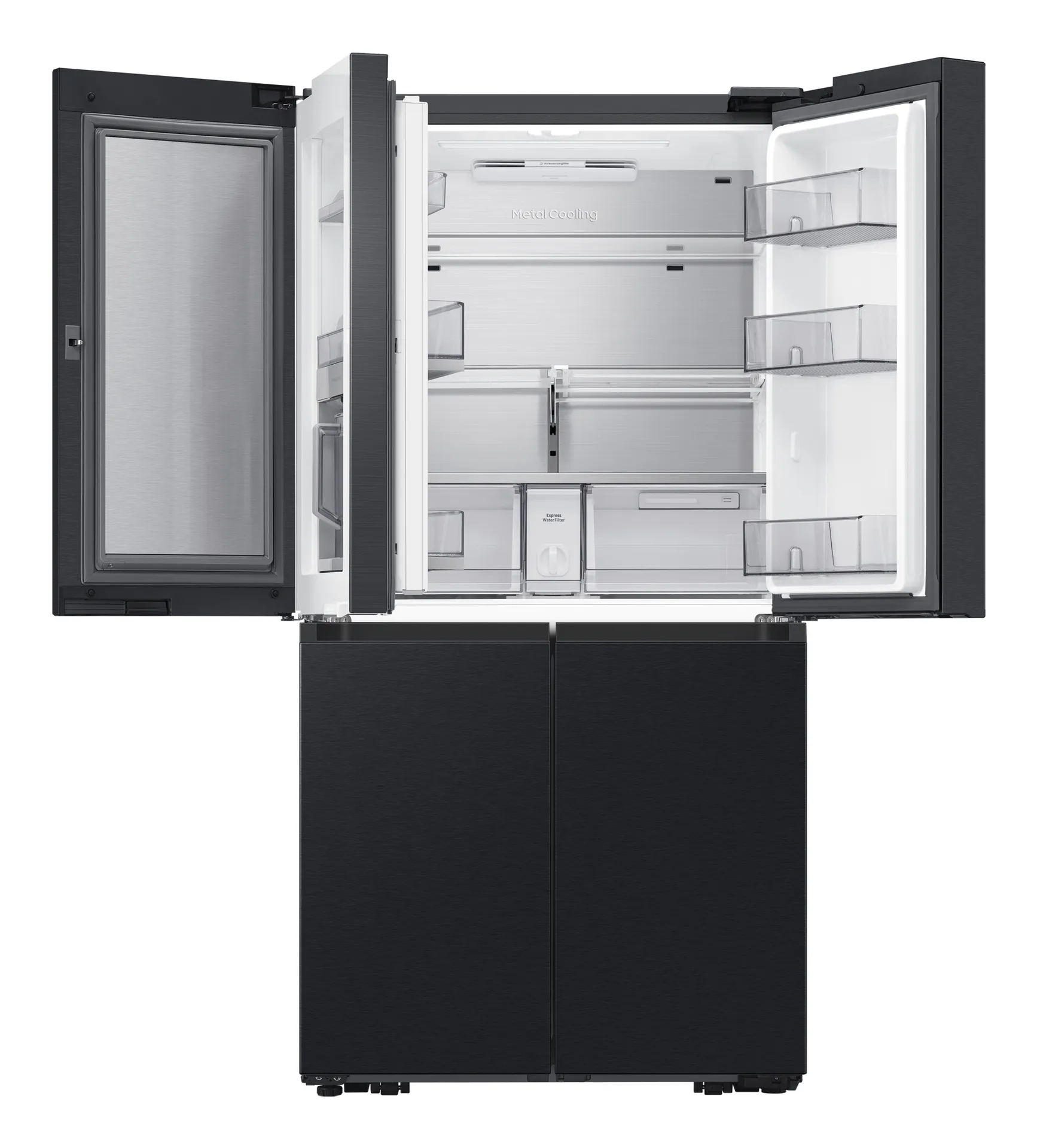 Samsung 4-Türen French Door mit Beverage Center und Festwasseranschluss – Bild 4