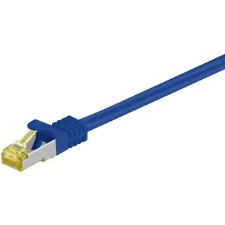 RJ-45 Patchkabel Cat 6.a S/FTP (PIMF), mit Cat.7 Rohkabel RJ-45 Patchkabel Cat 6.a S/FTP (PIMF), mit Cat.7 Rohkabel
