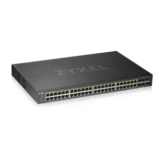 Zyxel GS1920-48HPV2 Managed Gigabit Ethernet (10/100/1000) Power over Ethernet (PoE) Schwarz Zyxel GS1920-48HPV2 Managed Gigabit Ethernet (10/100/1000) Power over Ethernet (PoE) Schwarz