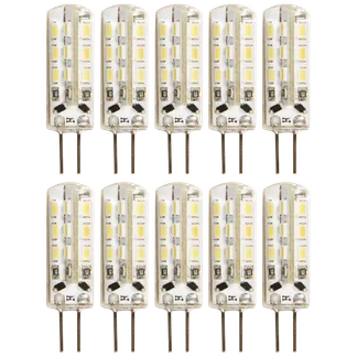 LED-Stiftsockellampe McShine “Silicia“, G4, 1,5W, 120lm, warmweiß, 10er-Pack LED-Stiftsockellampe McShine “Silicia“, G4, 1,5W, 120lm, warmweiß, 10er-Pack