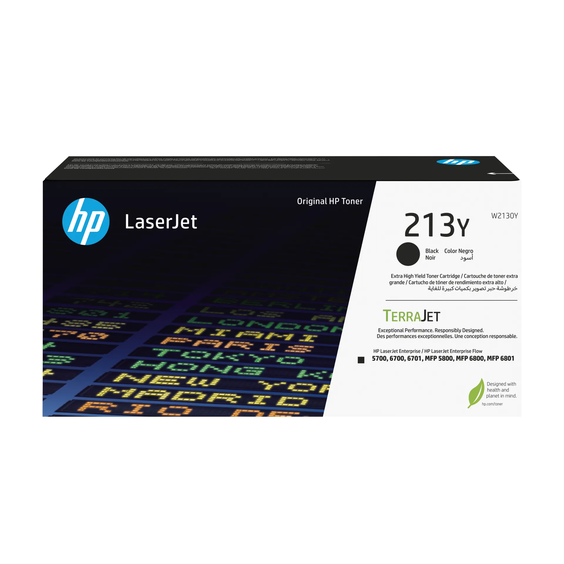 HP 213Y Schwarz Original LaserJet-Tonerkartusche mit sehr hoher Reichweite HP 213Y Schwarz Original LaserJet-Tonerkartusche mit sehr hoher Reichweite