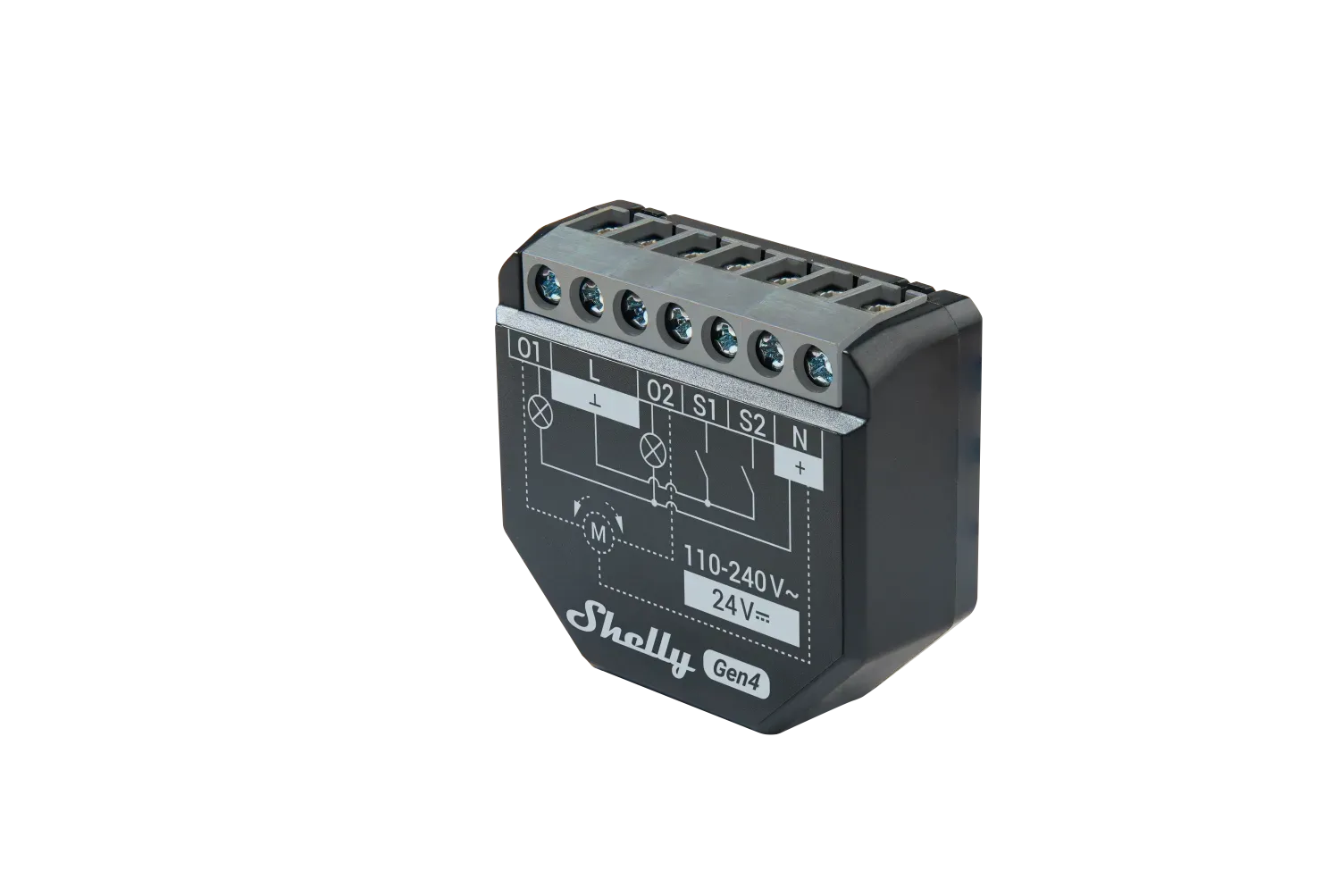 Shelly · Unterputz · "2PM Gen4 2er Pack" · Relais · max 16A · 2 Kanäle · Messfunktion · WLAN · Matter · Zigbee · Bluetooth – Bild 4