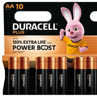 Duracell Plus Einwegbatterie AA Alkali Duracell Plus Einwegbatterie AA Alkali