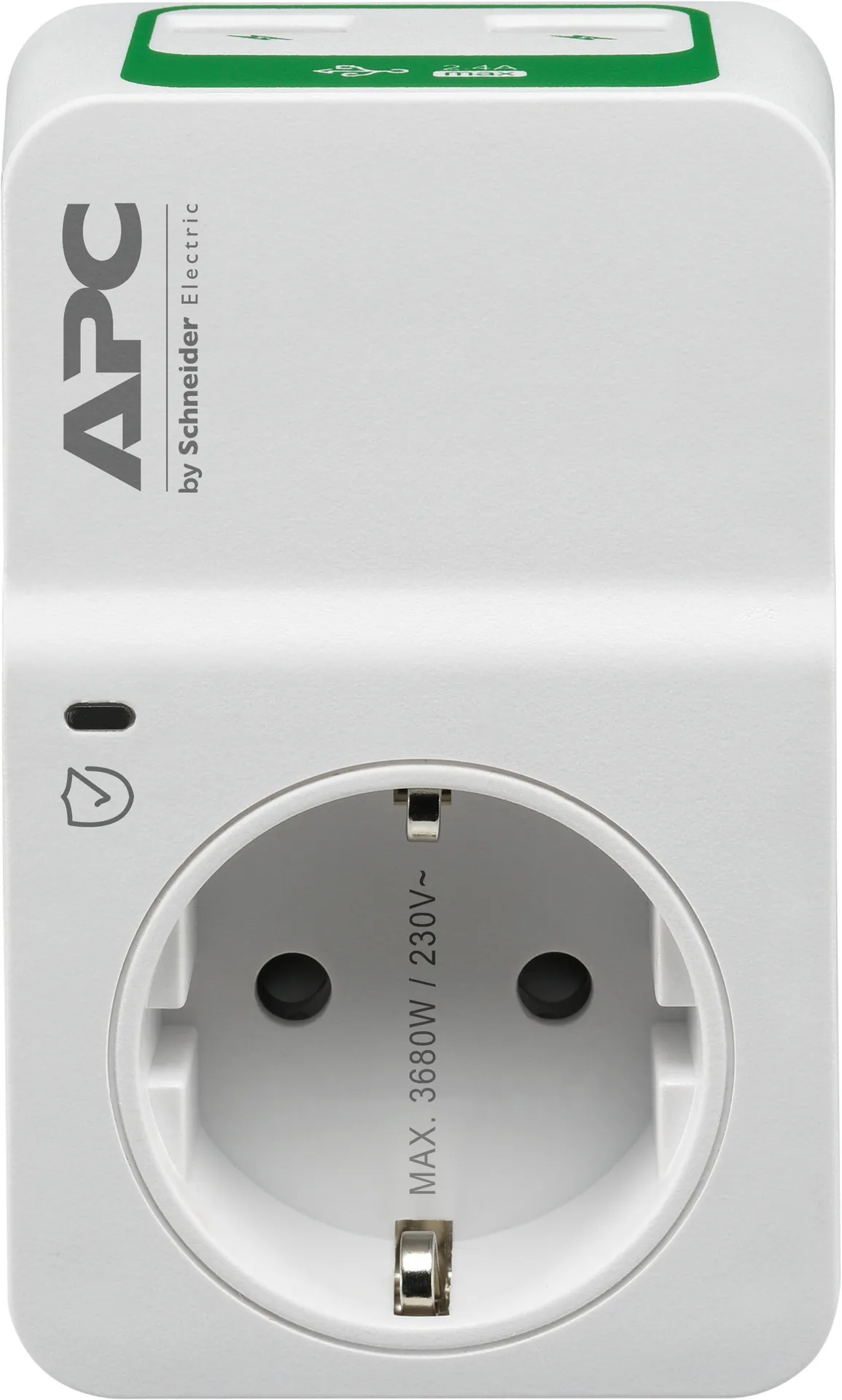 APC PM1WU2-GR Spannungsschutz Weiß 1 AC-Ausgänge 230 V – Bild 2
