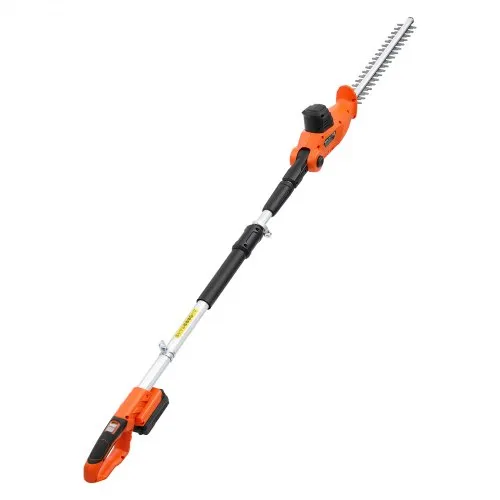 VEVOR Akku-Heckenschere 20 V, Elektroheckenschere-Set mit 457,2 mm Schnittlänge, 187,5–238,5 cm Teleskopdesign für Hohe Äste (2,0Ah Akku & Schnellladegerät im Lieferumfang enthalten) VEVOR Akku-Heckenschere 20 V, Elektroheckenschere-Set mit 457,2 mm Schnittlänge, 187,5–238,5 cm Teleskopdesign für Hohe Äste (2,0Ah Akku & Schnellladegerät im Lieferumfang enthalten)