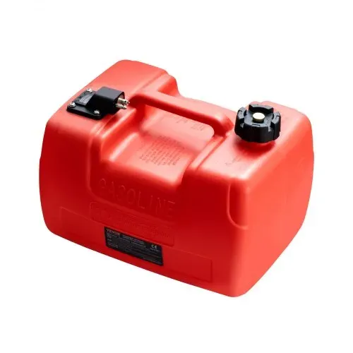 VEVOR Marine-Kraftstofftank, 12 L, tragbarer Bootstank mit Außenbordmotor, Kunststoff-Außenbord-Kraftstofftank für Marineboote mit Schlauch, leicht zu tragen für Yacht, Fischerboot, Deckboot, rot – Bild 8