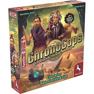 ChronoCops – Einsteins Relativitätskrise, Brettspiel ChronoCops – Einsteins Relativitätskrise, Brettspiel