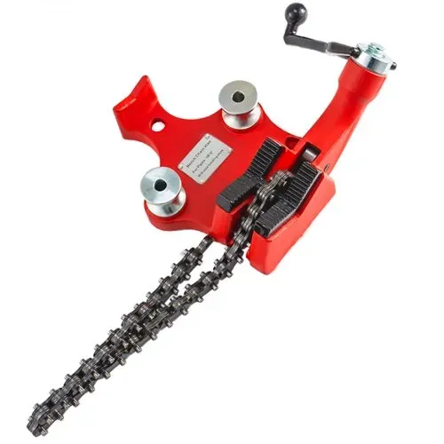 VEVOR Schraub-Kettenschraubstock für 3,175 bis 127 mm Rohr-Schraubstock mit Kurbelgriff – Bild 9