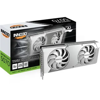 GeForce RTX 5070 TWIN X2 OC white, Grafikkarte GeForce RTX 5070 TWIN X2 OC white, Grafikkarte