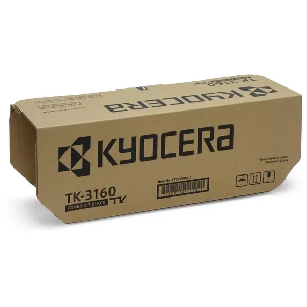 KYOCERA TK-3160 Tonerkartusche 1 Stück(e) Original Schwarz KYOCERA TK-3160 Tonerkartusche 1 Stück(e) Original Schwarz
