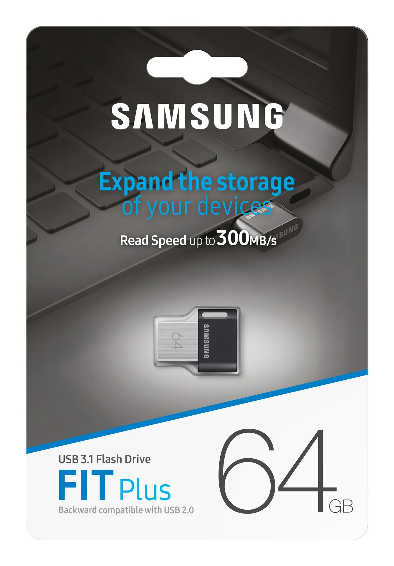 Samsung MUF-64AB USB-Stick 64 GB USB Typ-A 3.2 Gen 1 (3.1 Gen 1) Grau, Silber – Bild 7