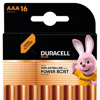 Duracell Plus Einwegbatterie AAA Alkali Duracell Plus Einwegbatterie AAA Alkali