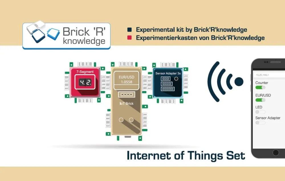 ALLNET Brick’R’knowledge „Internet of Things Set“ IoT (Deutsch / German) ALLNET Brick’R’knowledge „Internet of Things Set“ IoT (Deutsch / German)