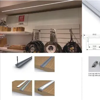 Synergy 21 LED U-Profil 200cm, ALU001-R weiss Synergy 21 LED U-Profil 200cm, ALU001-R weiss