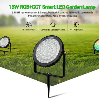 MiBoxer FUTC03 LED Garten Lampe 15W RGB-WW (RGB-CCT) mit Funk und WLAN IP65 230V MiBoxer FUTC03 LED Garten Lampe 15W RGB-WW (RGB-CCT) mit Funk und WLAN IP65 230V