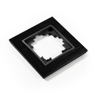 Rahmen McPower “Flair“, 1-fach, schwarzes Aluminium Rahmen McPower “Flair“, 1-fach, schwarzes Aluminium