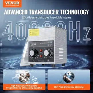VEVOR 2 L Ultraschallreiniger mit Heiztimer & Korb professionelle digitale Ultraschall Reinigungsgeräte, 60 W Reinigungsmaschine für Uhreninstrumente Brillen Münzen Metallteile Werkzeuge Silber VEVOR 2 L Ultraschallreiniger mit Heiztimer & Korb professionelle digitale Ultraschall Reinigungsgeräte, 60 W Reinigungsmaschine für Uhreninstrumente Brillen Münzen Metallteile Werkzeuge Silber