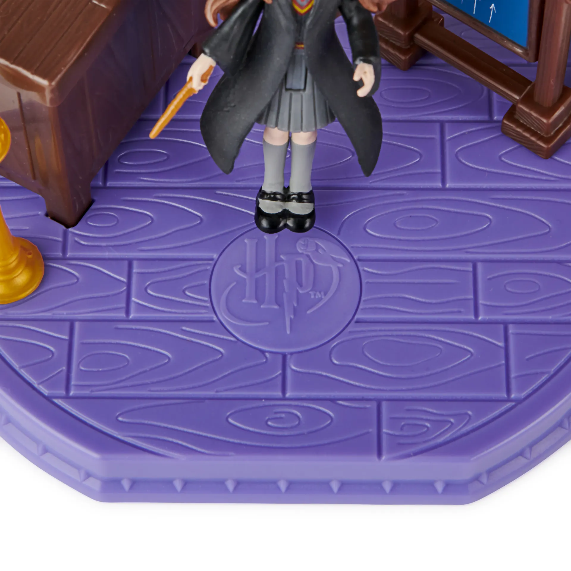 Wizarding World Harry Potter - Hogwarts Zauberkunst Klassenzimmer Spielset mit exklusiver Hermine Granger Sammelfigur – Bild 5