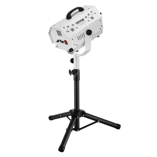 VEVOR Schneemaschine, 1200 W, Schnee Maschine mit höhenverstellbarem Ständer, Schneeflockenmaschine mit kabelloser Fernbedienung, Kunstschneeerzeuger für Weihnachtsfeiern, Hochzeitsbühneneffekte – Bild 10