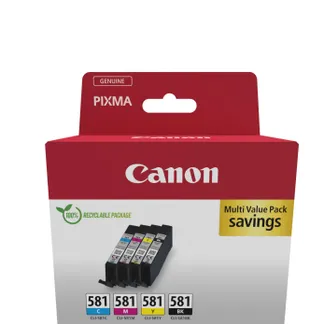 Canon CLI-581 C/M/Y/BK Multipack Canon CLI-581 C/M/Y/BK Multipack