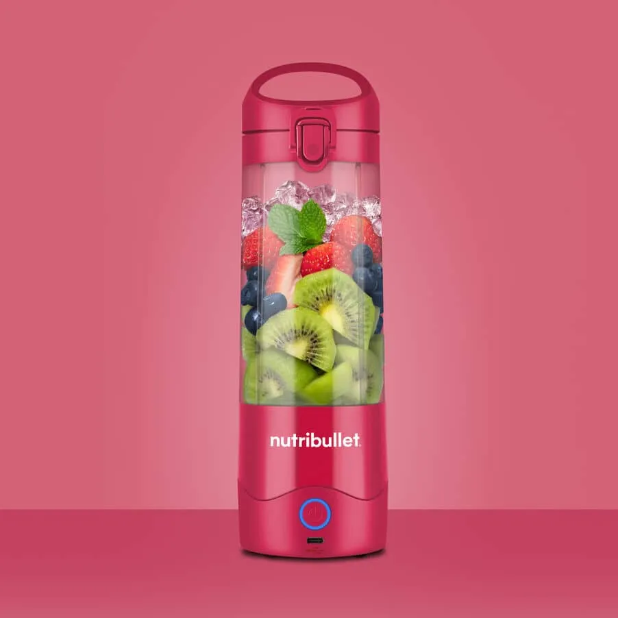 NutriBullet NBP003MA 0,475 l Tragbarer Mixer Magenta, Violett – Bild 7