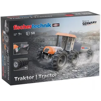 Traktor, Konstruktionsspielzeug Traktor, Konstruktionsspielzeug