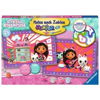 Malen nach Zahlen Junior – DreamWorks Gabby“s Dollhouse Malen nach Zahlen Junior – DreamWorks Gabby“s Dollhouse