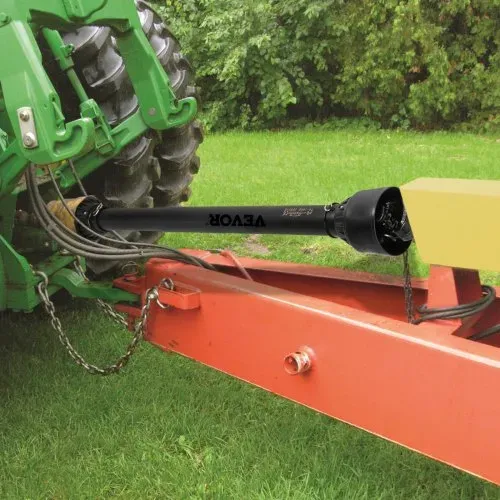 VEVOR Zapfwelle T4 Gelenkwelle, Antriebswelle, 34,9 mm großen 6-Keil-Ende für den Traktor, ausziehbar von 1100 bis 1550 mm, Ideal für Rasenmäher, Freischneider, Bodenfräsen, Düngerstreuer – Bild 7
