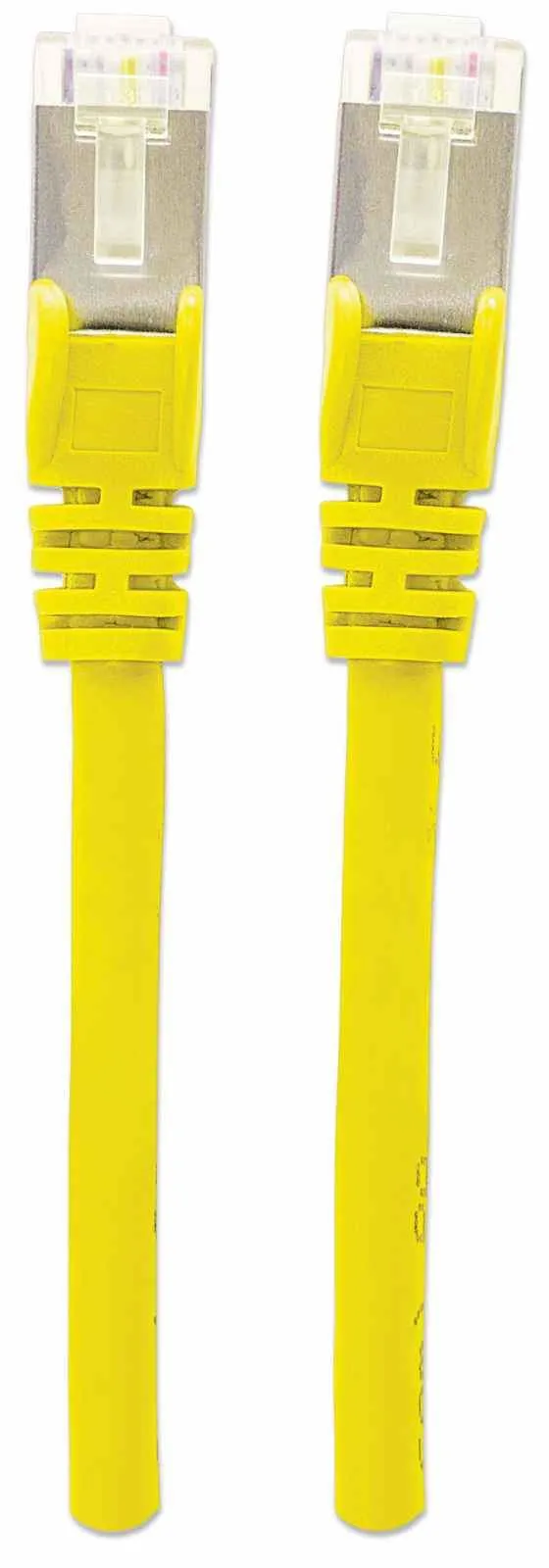Intellinet Netzwerkkabel mit Cat6a-Stecker und Cat7-Rohkabel, S/FTP, 100% Kupfer, LS0H, 1 m, gelb – Bild 4