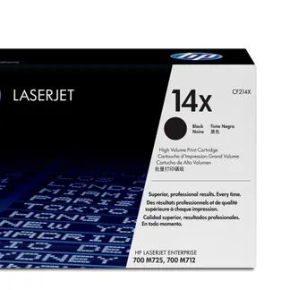 HP 14X Schwarz Original LaserJet Tonerkartusche mit hoher Reichweite HP 14X Schwarz Original LaserJet Tonerkartusche mit hoher Reichweite