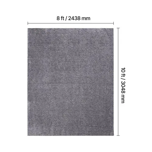 VEVOR Kuscheliger Kurzflor Teppich 3048×2438 mm, 20 mm Florhöhe, Bodenteppich für den Innenbereich für Wohnzimmer, Schlafzimmer, Arbeitszimmer, fusselfrei und mit rutschfester TPR-Unterseite VEVOR Kuscheliger Kurzflor Teppich 3048×2438 mm, 20 mm Florhöhe, Bodenteppich für den Innenbereich für Wohnzimmer, Schlafzimmer, Arbeitszimmer, fusselfrei und mit rutschfester TPR-Unterseite