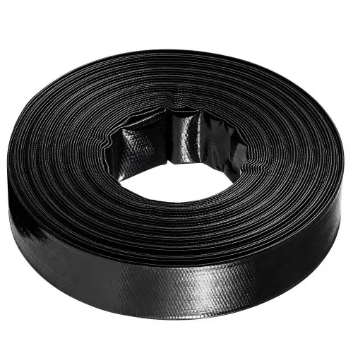 VEVOR Rückspülschlauch 2 Zoll 30,48 m PVC Flachschlauch Ablaufschlauch für Poolentwässerung und Bewässerung mit 90 psi, Anschlusswahl ohne Vorinstallierte Kupplungen für Verschiedene Pumpensysteme – Bild 8