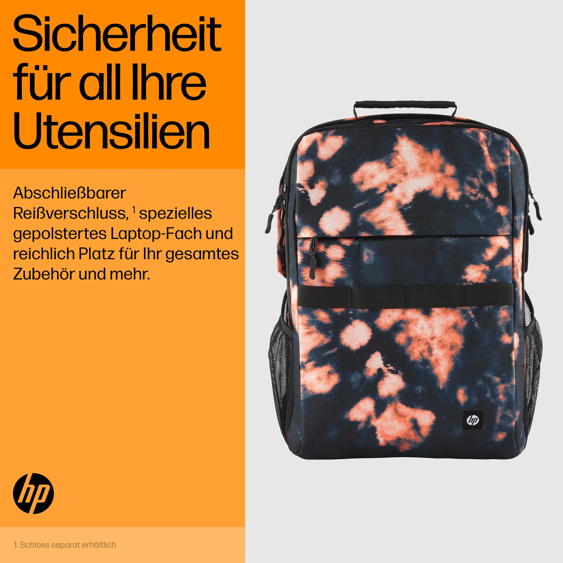 HP Campus XL Rucksack (Tie Dye) – Bild 5