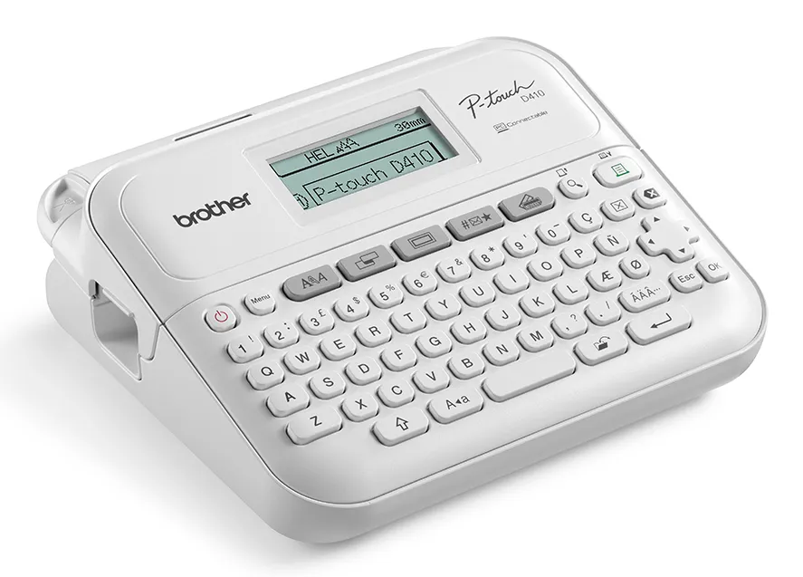 Brother PT-D410VP Etikettendrucker ZINK (Zero-Ink) 180 x 180 DPI Kabelgebunden TZe QWERTY – Bild 4