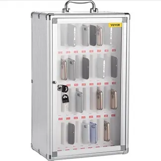 VEVOR Handy Aufbewahrungsschrank 1 x 6 cm, Handy Aufbewahrungsbox 32 x 20 x 51 cm 5 kg Speicher Rack, Unabhängiger Handy Aufbewahrungsschrank Wand Montiert Multifunktionale Lagerung Box VEVOR Handy Aufbewahrungsschrank 1 x 6 cm, Handy Aufbewahrungsbox 32 x 20 x 51 cm 5 kg Speicher Rack, Unabhängiger Handy Aufbewahrungsschrank Wand Montiert Multifunktionale Lagerung Box