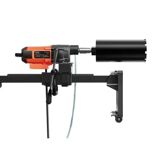VEVOR Diamant Bohranlage 2500 W Diamantkernbohrmaschine Kernbohrgerät 0-750 U/min Kernbohrmaschine, 26 cm Magnetbohrmaschine Geeignet zum Bohren von Stahlbeton, Marmor usw. – Bild 9