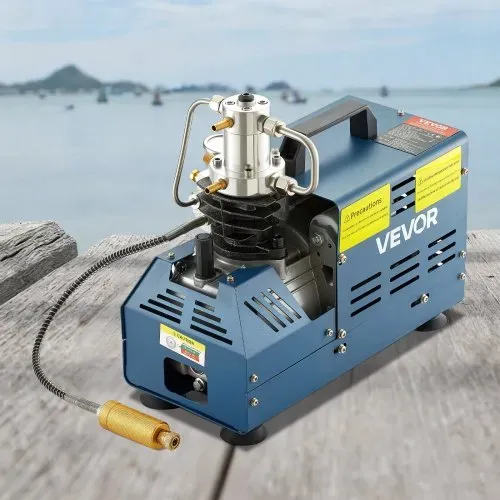 VEVOR Hochdruckkompressor, 4500PSI/30MPA/300BAR Hochdruck-Luftkompressor, 1800W 220V Manueller Stopp Luftgewehrkompressor Geeignet für Paintball-Luftgewehr, PCP-Gewehr, Luftpistole, Tauchflasche – Bild 7