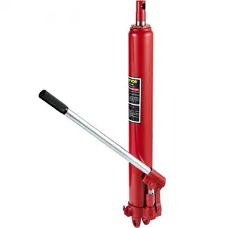 VEVOR Hydraulischer langer Rammenheber, 8 Tonnen Kapazität, mit Einzelkolbenpumpe und Gabelkopfsockel, manueller Hubarbeitsbühnenheber mit Griff, für Garagen-/Ladenkräne, Motorhubwerk, rot VEVOR Hydraulischer langer Rammenheber, 8 Tonnen Kapazität, mit Einzelkolbenpumpe und Gabelkopfsockel, manueller Hubarbeitsbühnenheber mit Griff, für Garagen-/Ladenkräne, Motorhubwerk, rot