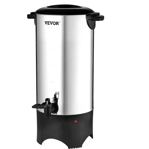 VEVOR Kommerzielle Heißgetränkespender Kaffee Heißwasserspender 50 Tassen, 1000 W Warmhaltebehälter Heißwasserspender 7,4 L Warmhaltebehälter Säfteimer für Büro, Partys, Café, Picknicks usw. – Bild 9