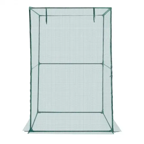 VEVOR Pflanzenschutzzelt, 1200x1200x1800 mm Pflanzenschutznetz, Tür mit Reißverschluss, windbeständig, hoher Pflanzenkäfig Gewächshaus für Hochbeete im Freien, für Garten, Terrasse & Rasen – Bild 9
