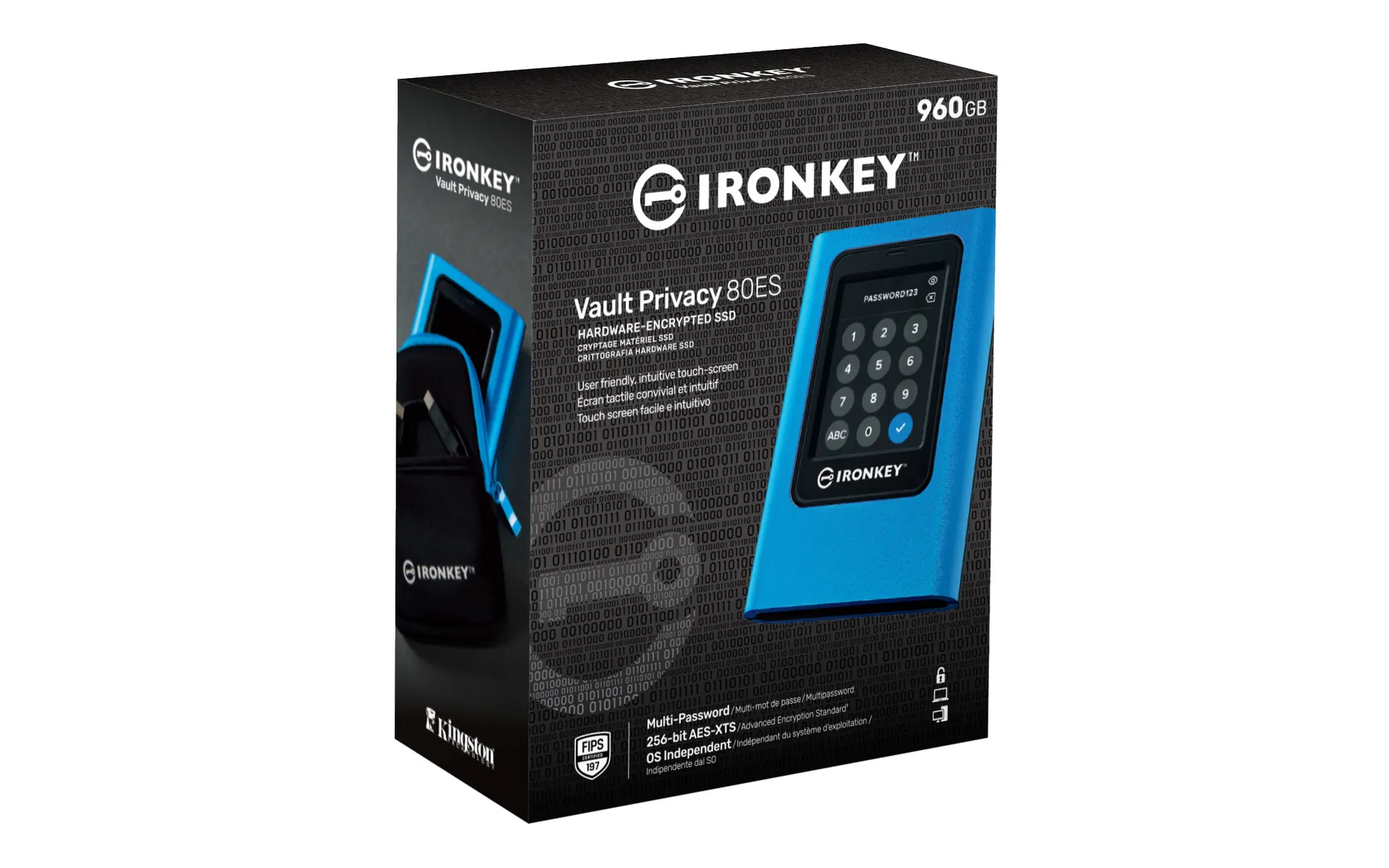 Kingston Technology IronKey 960GB Vault Privacy 80 XTS-AES 256-bit Verschlüsselte externe SSD – Bild 5