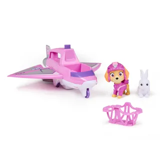 PAW Patrol Air Rescue – Skyes Rettungsflugzeug mit einziehbarer Klaue und Rettungskorb, mit Skye Spielfigur und Hase (Basis Fahrzeug) PAW Patrol Air Rescue – Skyes Rettungsflugzeug mit einziehbarer Klaue und Rettungskorb, mit Skye Spielfigur und Hase (Basis Fahrzeug)