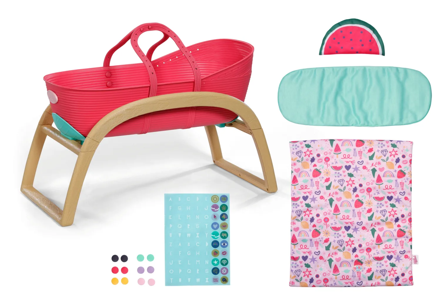 BABY born 3 in 1 Pinplay Bassinet Puppenbett/Kinderbett BABY born 3 in 1 Pinplay Bassinet Puppenbett/Kinderbett