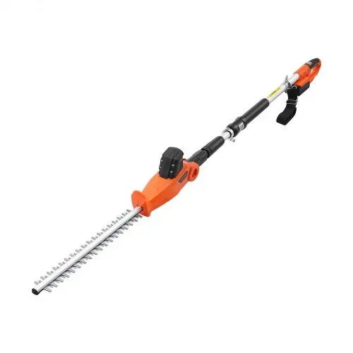 VEVOR Akku-Heckenschere 20 V, Elektroheckenschere-Set mit 457,2 mm Schnittlänge, 187,5–238,5 cm Teleskopdesign für Hohe Äste (2,0Ah Akku & Schnellladegerät im Lieferumfang enthalten) – Bild 8