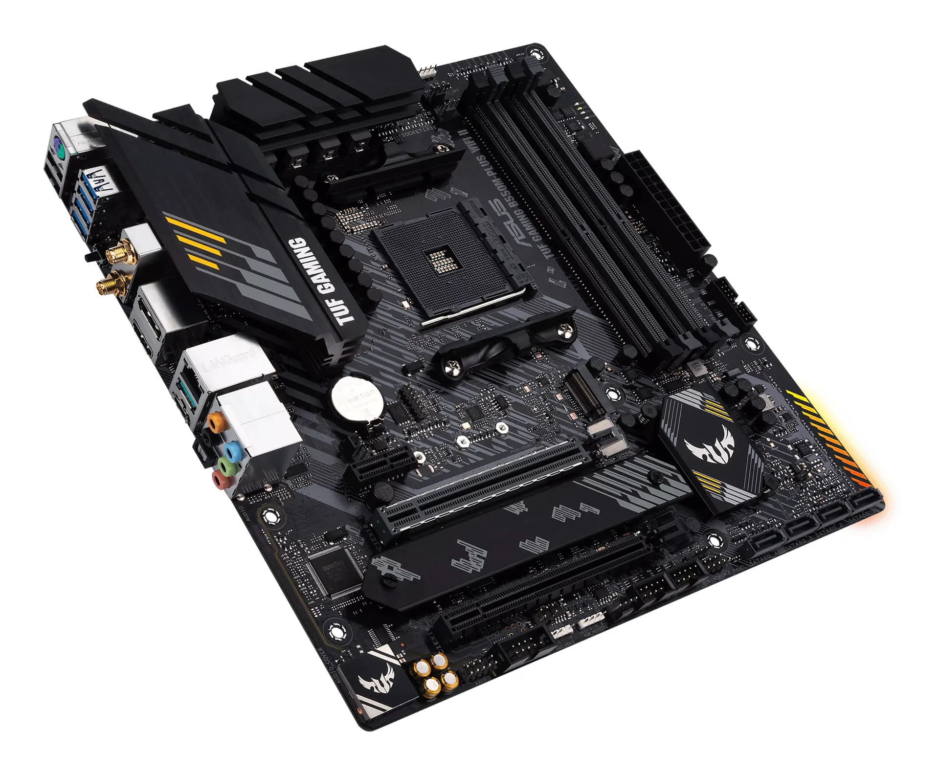 ASUS TUF GAMING B550M-PLUS WIFI II AMD B550 Sockel AM4 micro ATX – Bild 5